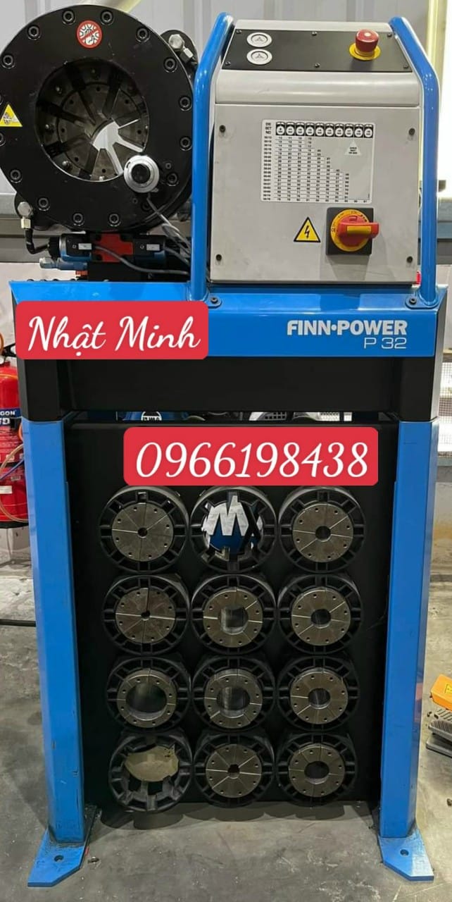 Máy ép ống tuy ô thủy lực Finn Power P32-3 - Thiết Bị Thủy Lực Nhật Minh - Công Ty TNHH Thương Mại Và Xuất Nhập Khẩu Thiết Bị Thủy Lực Nhật Minh